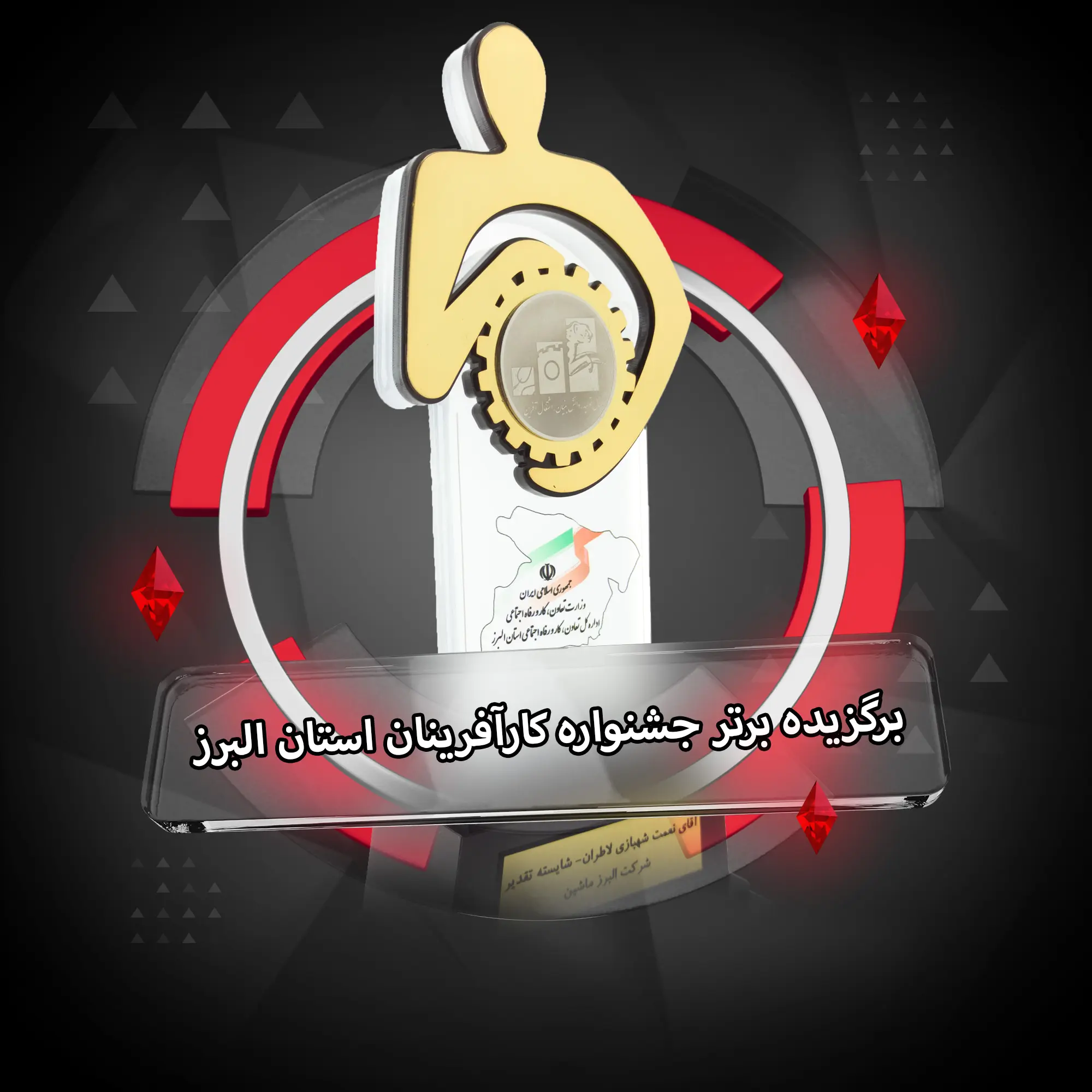 برگزیده برتر جشنواره کارآفرینان استان البرز