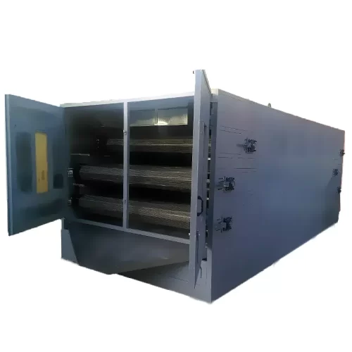 خرید دستگاه خشک کن نواری صنعتی با ظرفیت بالا و مصرف بهینه. خشک کردن انواع محصولات با کیفیت بینظیر و ۱۸ ماه گارانتی. مشاوره رایگان و خرید مستقیم.