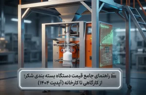 خانه 31 “لیست قیمت دستگاه بسته بندی شکر (خانگی و صنعتی) 🏭 + بررسی دقیق هزینه راه اندازی خط تولید و نکات طلایی خرید دستگاه دست دوم. (آپدیت ۱۴۰۴)