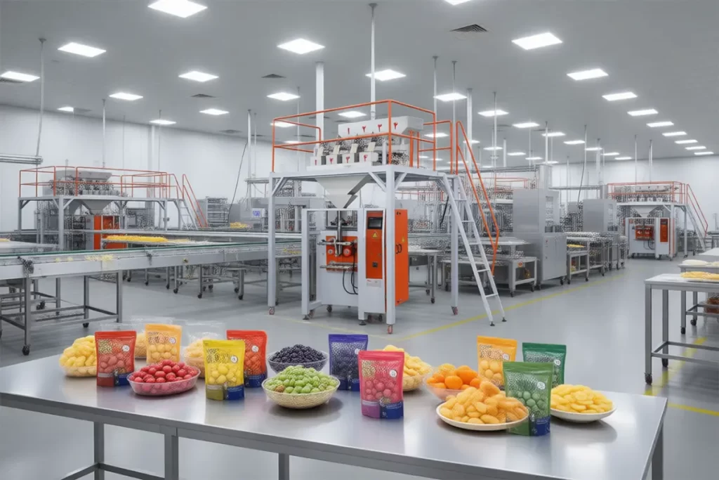 راهنمای کامل تاسیس و راه اندازی کارگاه بسته بندی میوه خشک در سال 1404. مراحل اخذ مجوز، برآورد هزینه، تحلیل سود و تجهیزات لازم برای شروع یک کسب‌وکار پرسود.