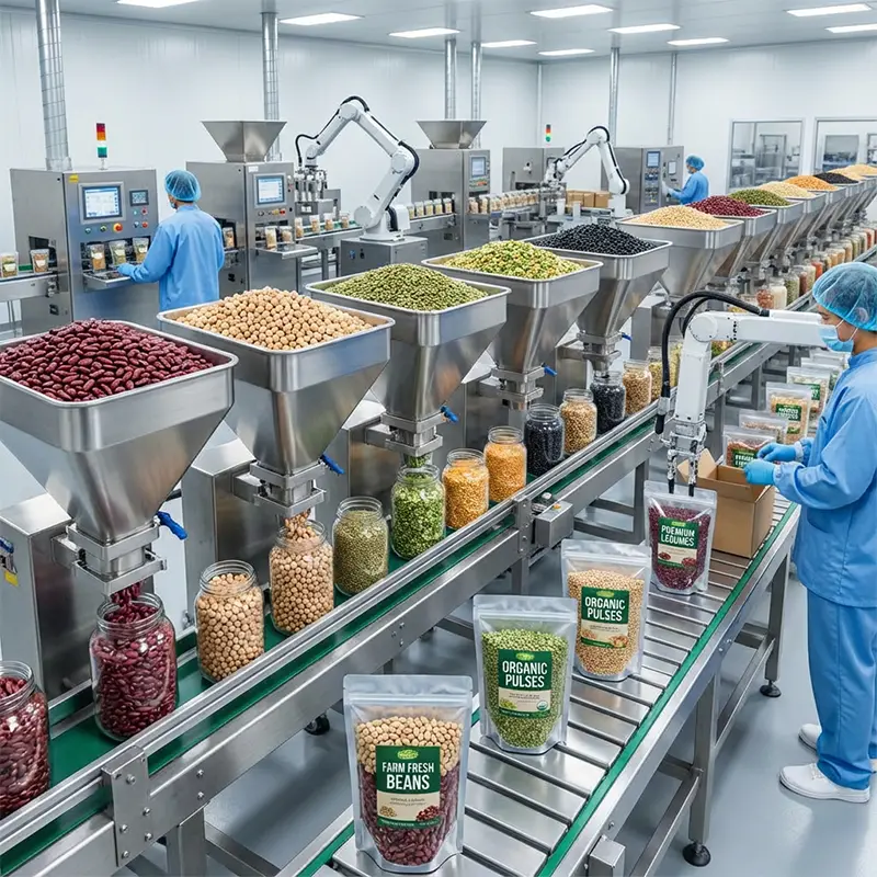 بسته بندی حبوبات