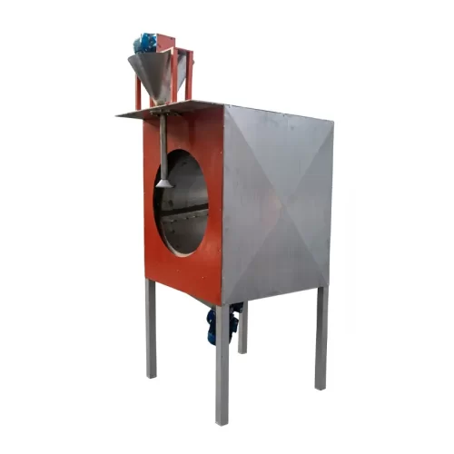 دستگاه طعم زن پودری (لووک) جهت طعم‌دهی چیپس، پاپ‌کورن و خشکبار با ظرفیت ۵۰۰ کیلو در ساعت. بدنه تمام استیل ۳۰۴ ضد زنگ. پخش یکنواخت نمک و ادویه. گارانتی ۱۸ ماهه.