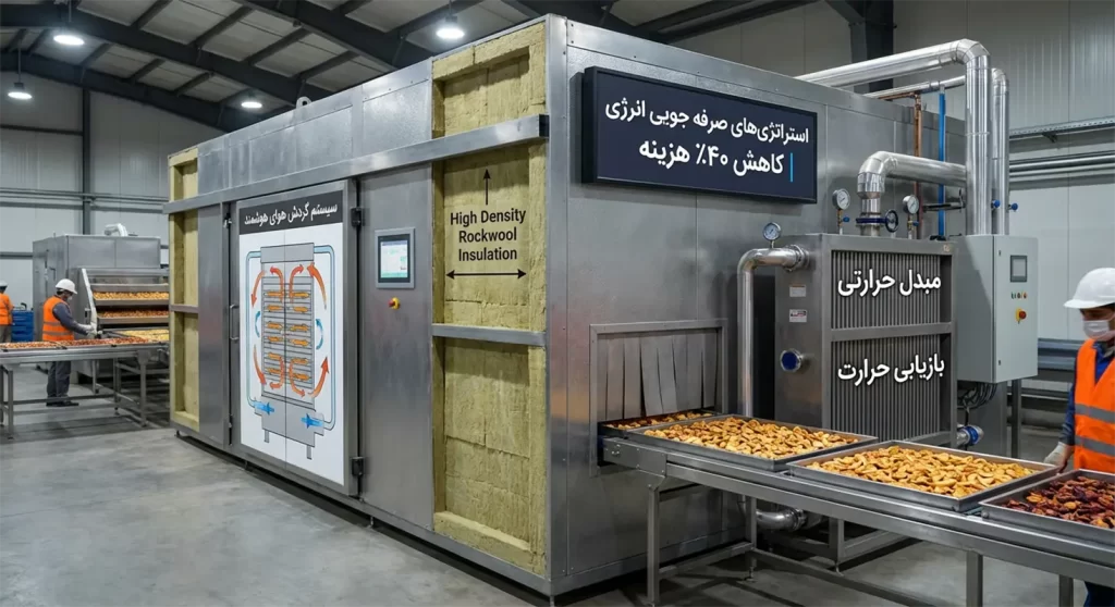 کاهش ۴۰٪ هزینه‌ها با راهکارهای صرفه جویی انرژی خشک کن صنعتی. بررسی مدل‌های کم‌مصرف، تکنولوژی‌های نوین و فرمول محاسبه سود در این مقاله.